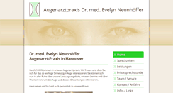 Desktop Screenshot of dr-neunhoeffer.de